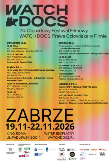 Festiwal WATCH DOCS. Prawa Człowieka w Filmie - Dzień 3