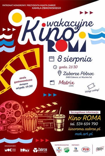 Czwarta odsłona WAKACYJNEGO KINA ROMA - Zaborze Północ