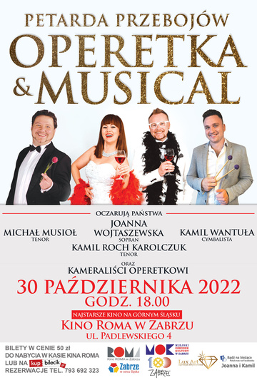 PETARDA PRZEBOJÓW OPERETKA & MUSICAL 30.10.2022
